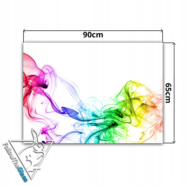 płytki ścienne hartowane kuchnia 90x65 abstrakcja Typ dekor