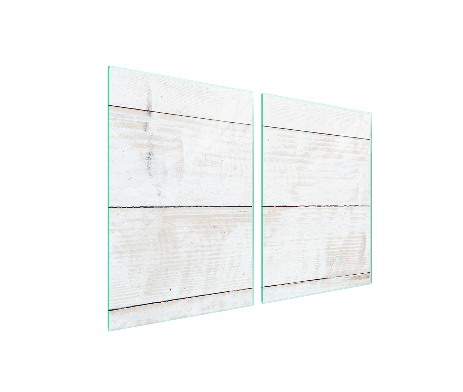 Ochranná Skleněná Deska Do Kuchyně 2x45x52 Dřevo Tvrzené Sklo