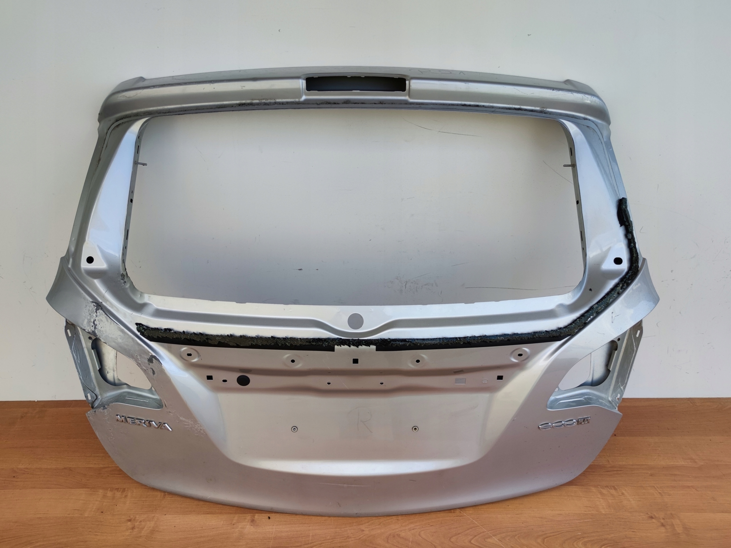 OPEL MERIVA B II trunk door boot cover rear part