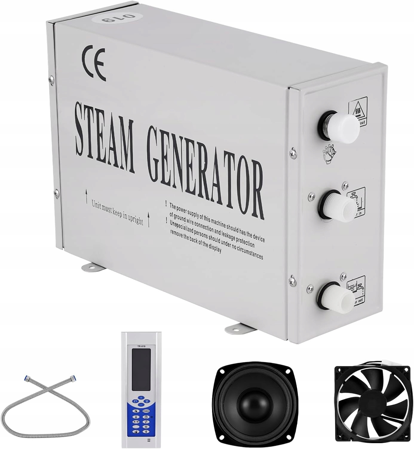 Yjingrui parní generátor do sauny 3 kW sauna 20-60°C časovač 0-60 min domácí