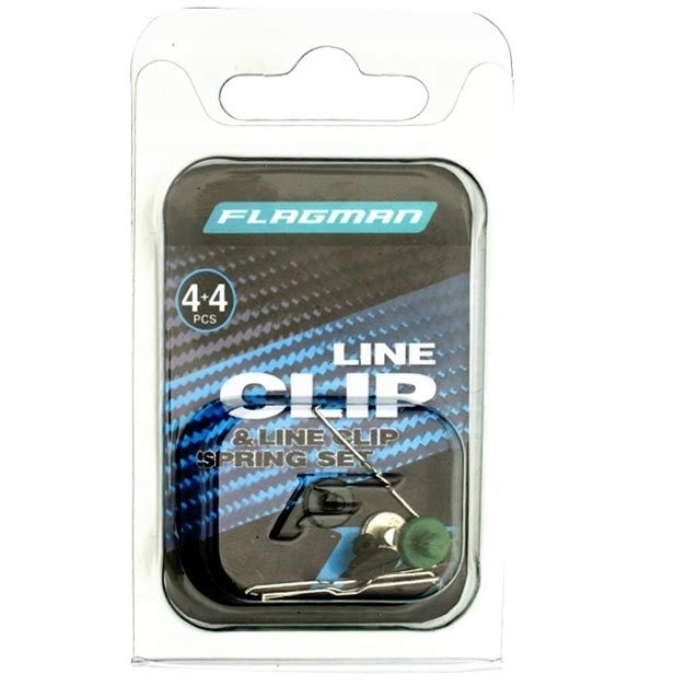 Zestaw Klipsów Klipsy do szpuli Flagman Line Clips set 4szt