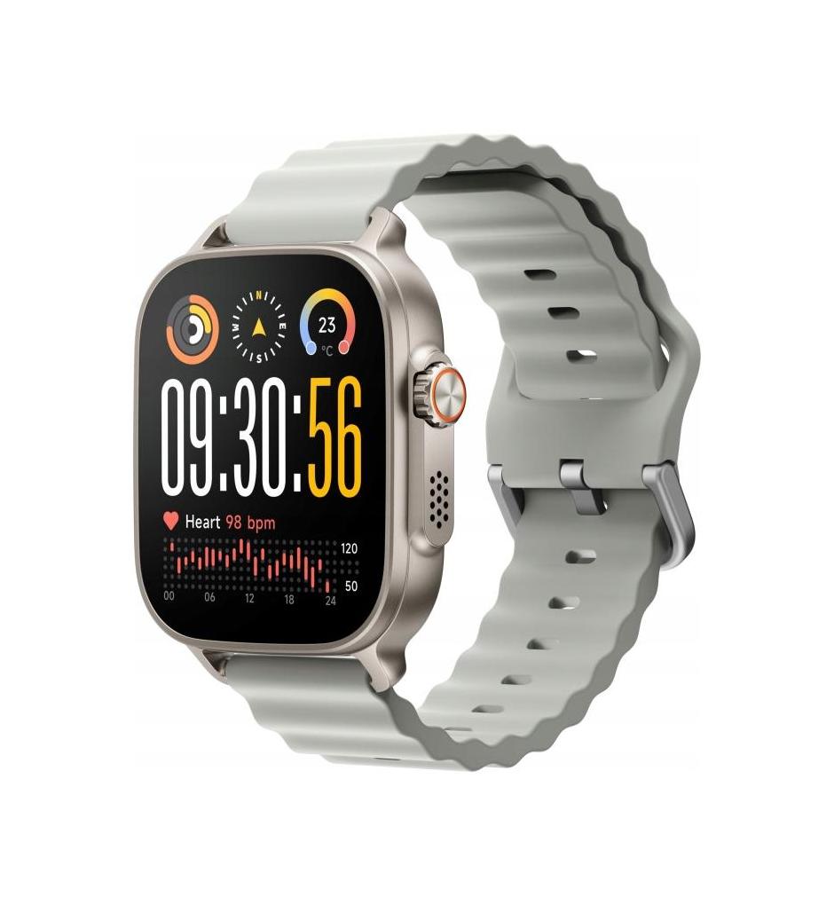Smartwatch Realme Watch 5 Nfc Amoled Srebrny Titanium Silver