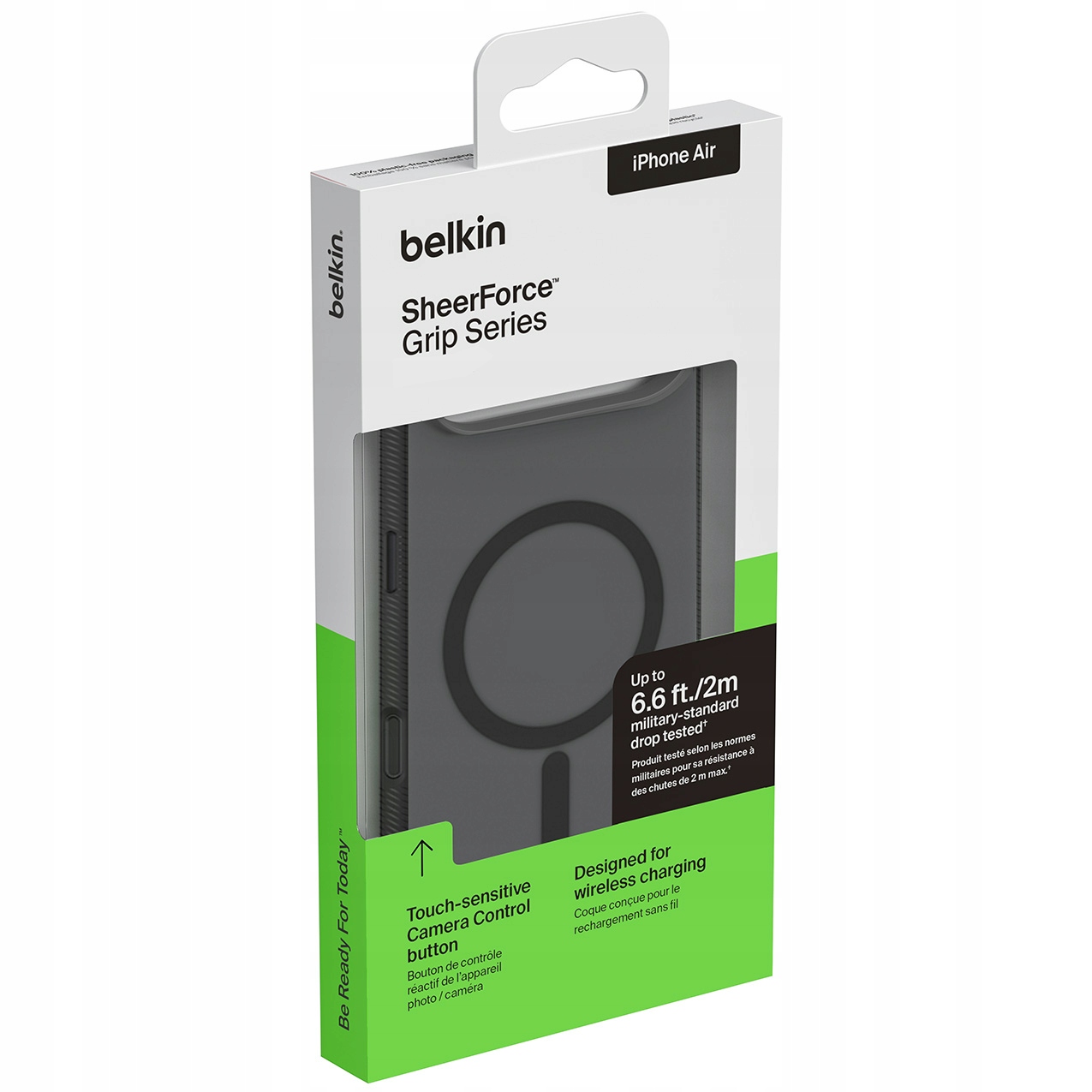 Belkin magnetické ochranné pouzdro – iPhone Air – černé