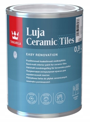 

Tikkurila Luja Ceramic Tiles Do Płytek 0,9L Baza C