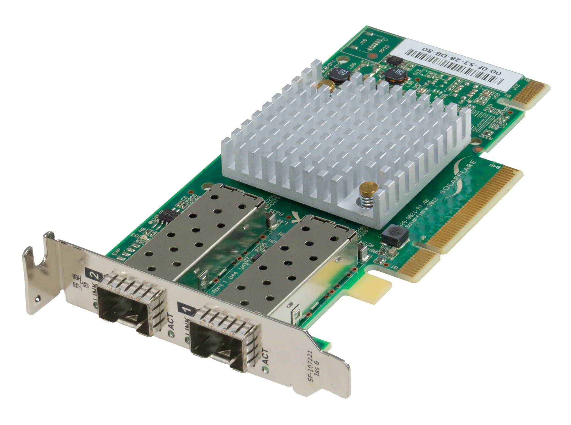 Karta sieciowa SolarFlare 2x SFP+ 10Gbit SF329-9021-R7 S6102