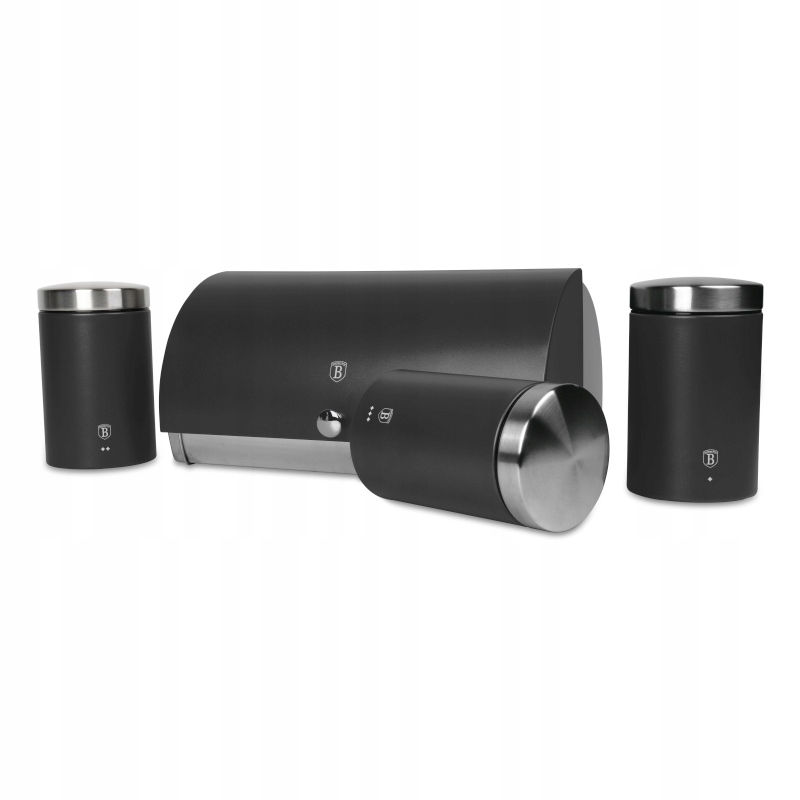 Berlingerhaus BH-6738 súprava dóz na potraviny 4 ks Antracit Collection