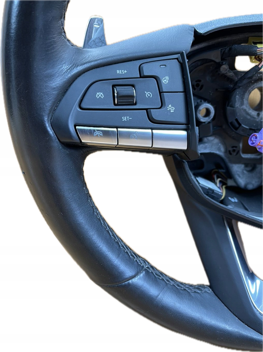 O7 CADILLAC CT5 2019 - steering wheel, SKORZANA MULTIFUNKCJA with shifting 85533782