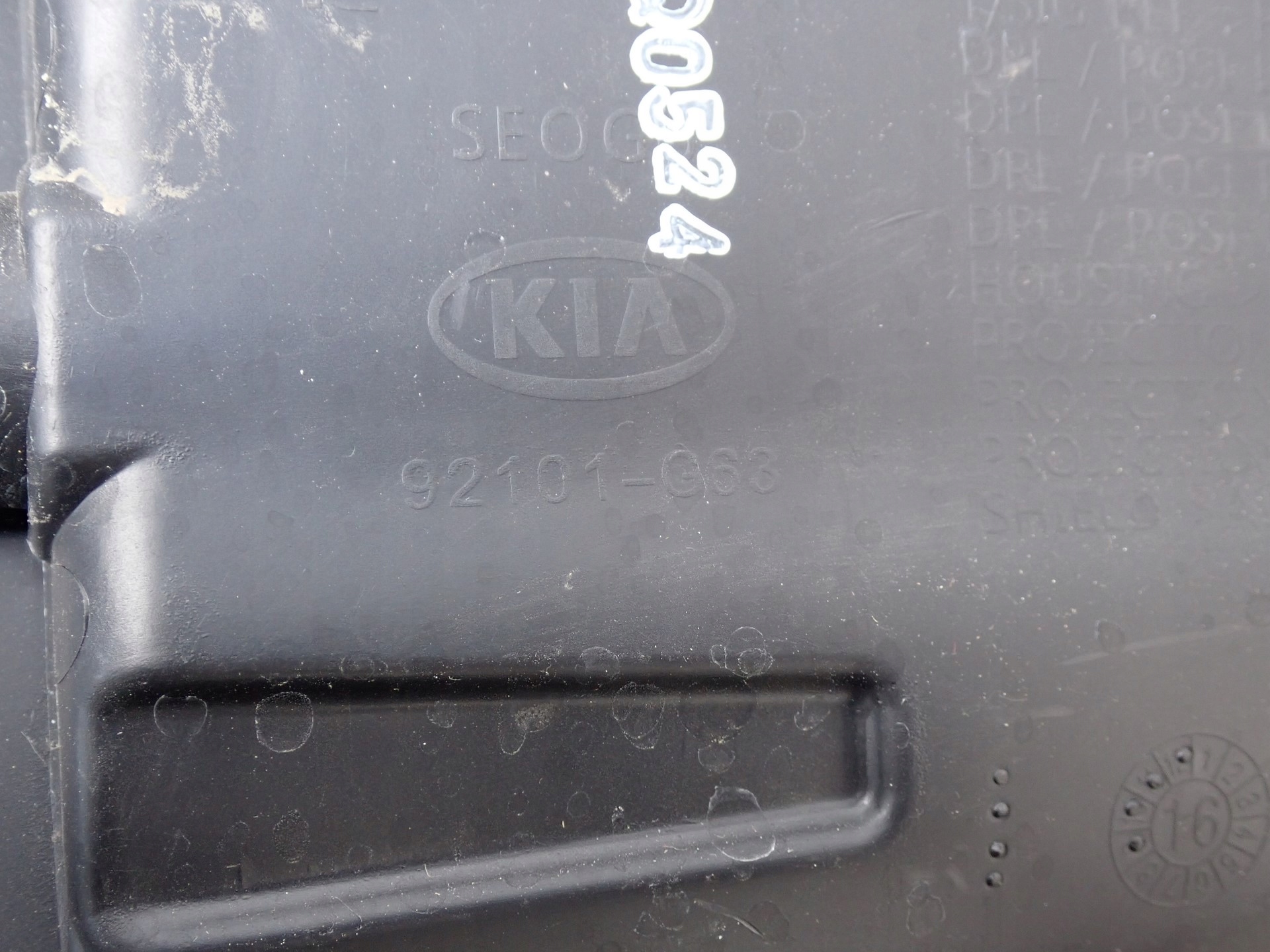 light left REFLEKTOR left LED KIA PICANTO 3 III JA 92101-G63
