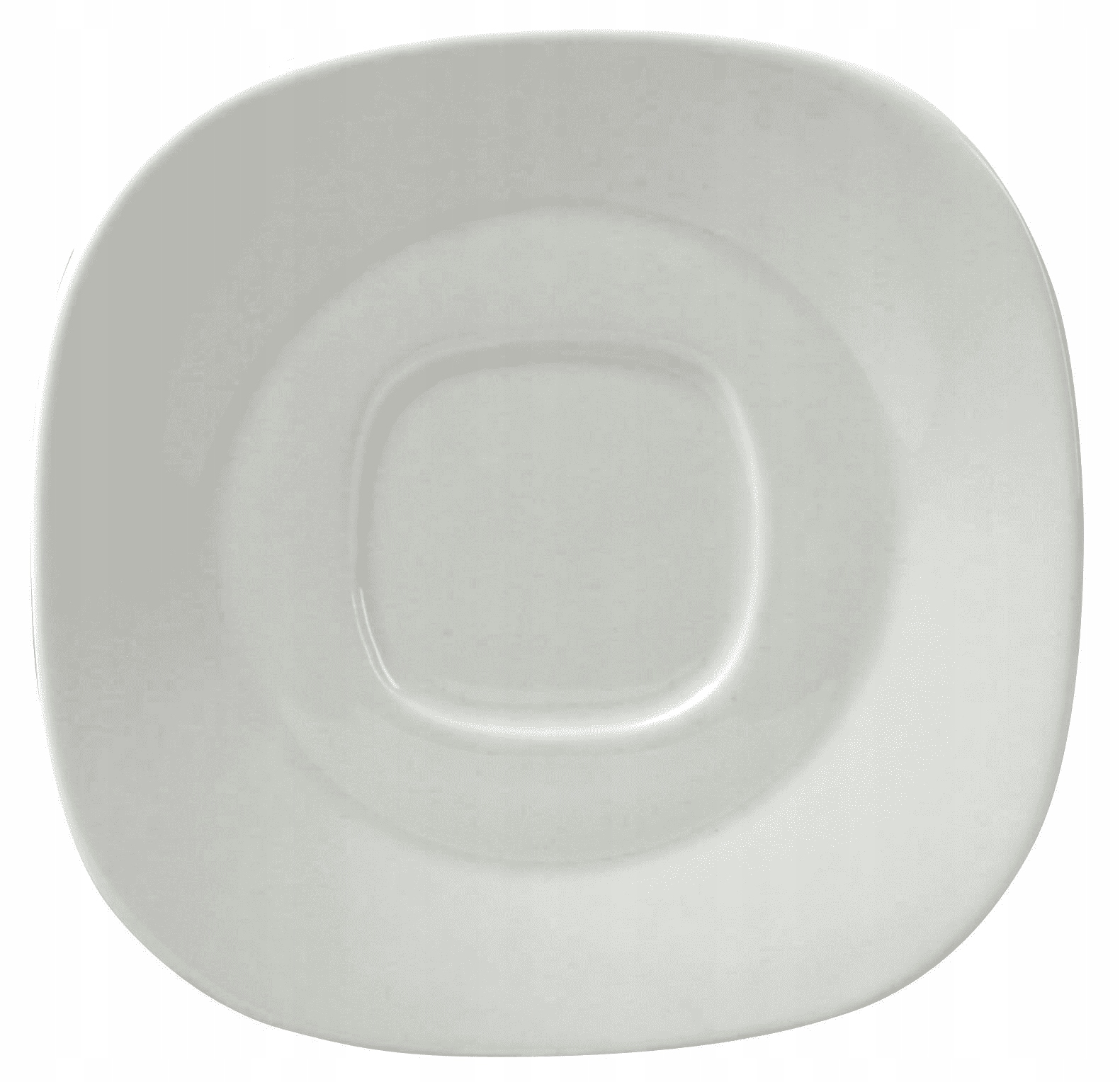 

Kubiko/fala Kwadratowy Spodek 14CM Biały