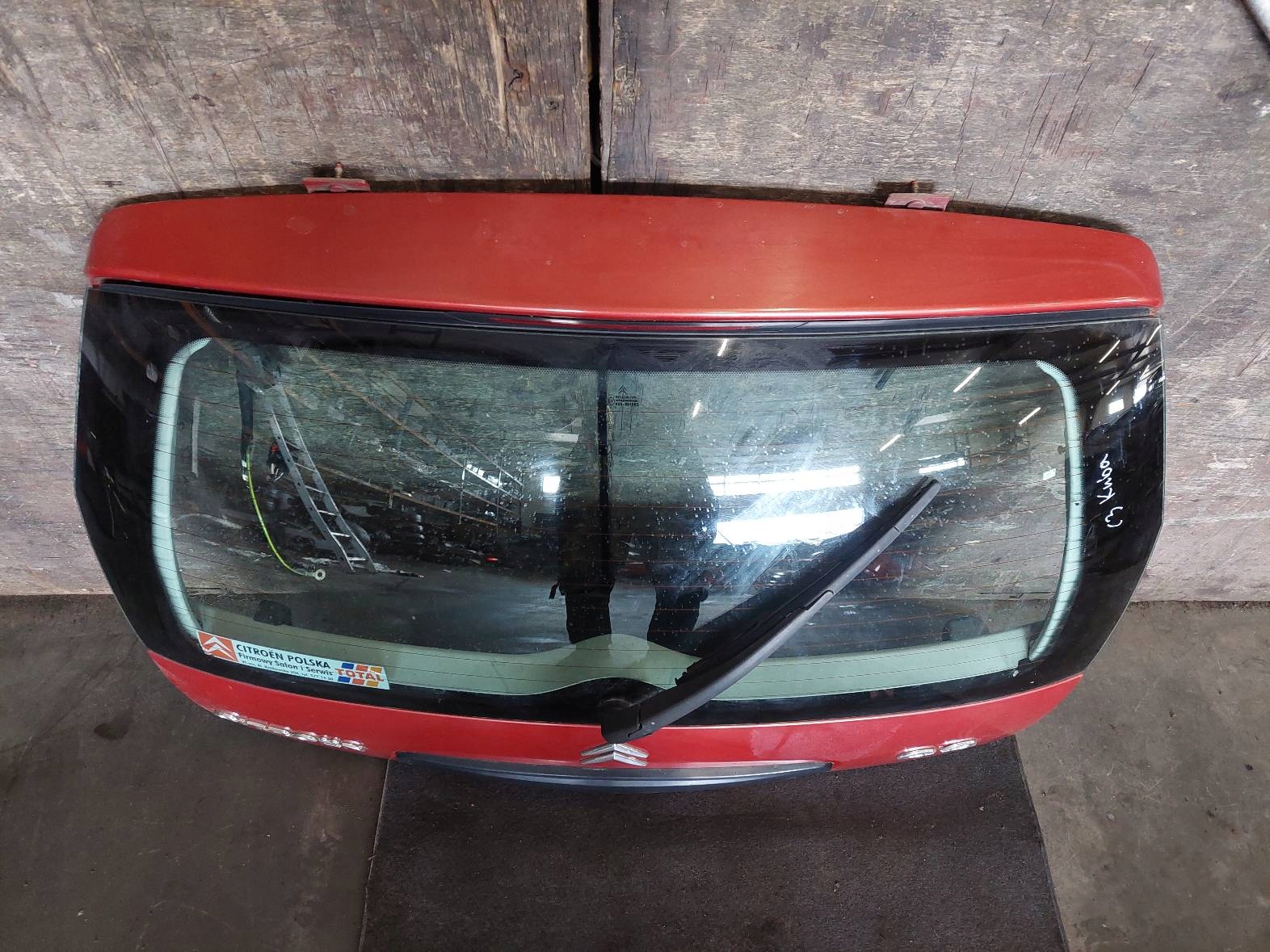 complete rear part CITROEN C3 and EKQD trunk door bumper lights