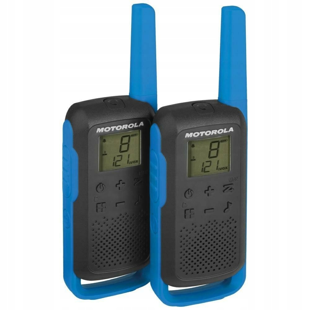 Sada Ručná Vysielačka Motorola T62 Uds 2ks modrá