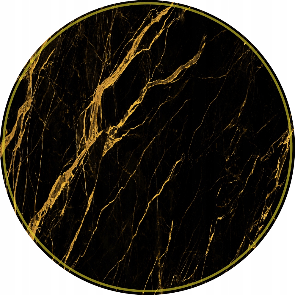 ELEGANCKA MATA PODŁOGOWA POD FOTEL okrągła 100cm