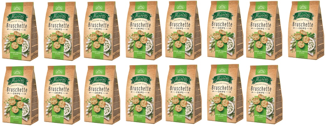 Levně 15 x 70 g Maretti Bruschetta smetana s cibulkou Kart