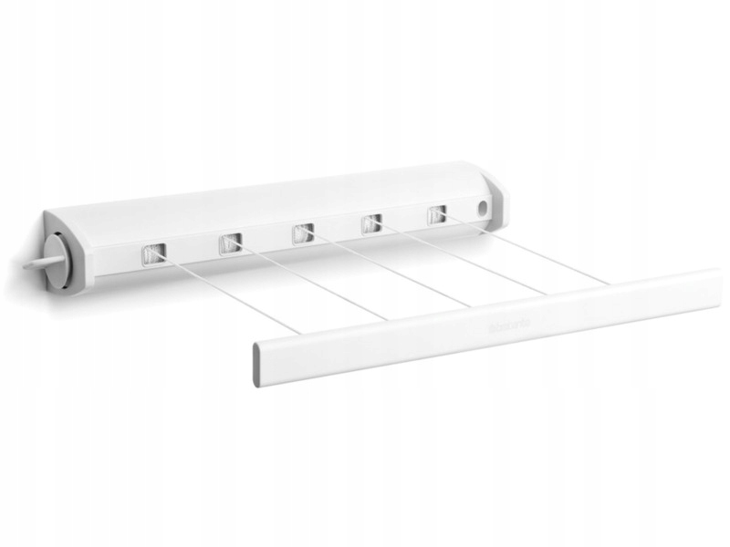 Suszarka ścienna rozwijana Brabantia Pull Biały