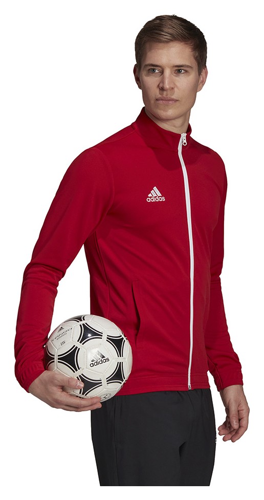 Mikina Adidas Teamwear Entrada 22 Track Jacket červená H57537 vel. S