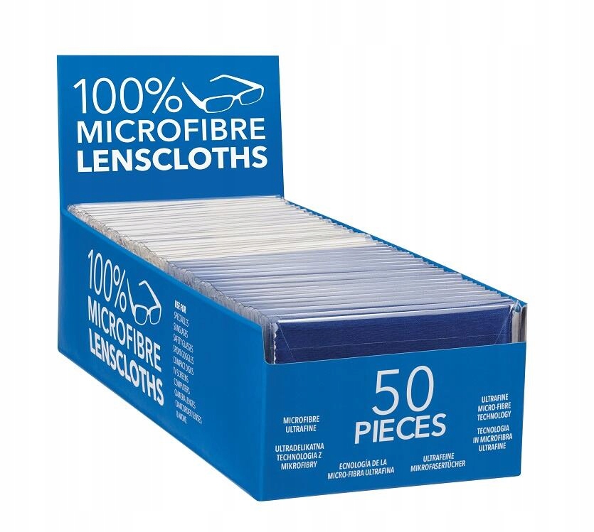 Ściereczka do okularów z mikrofibry chusteczka Typ suche