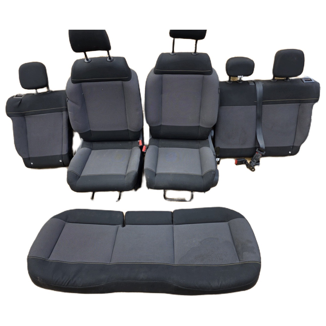 seats KOMPLET CITROEN C3 III 2016-2024 inner upholstery
