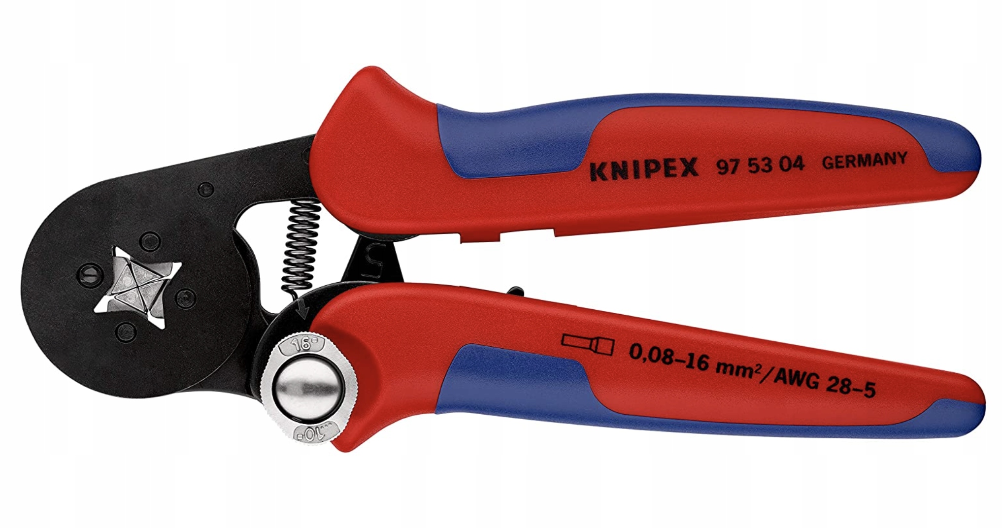 

Knipex 97 53 04 szczypce do zagniatania końcówek