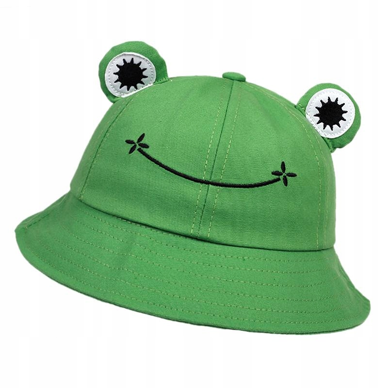 

Kapelusz Rybacki Bucket Hat Żaba Czapka Zielony