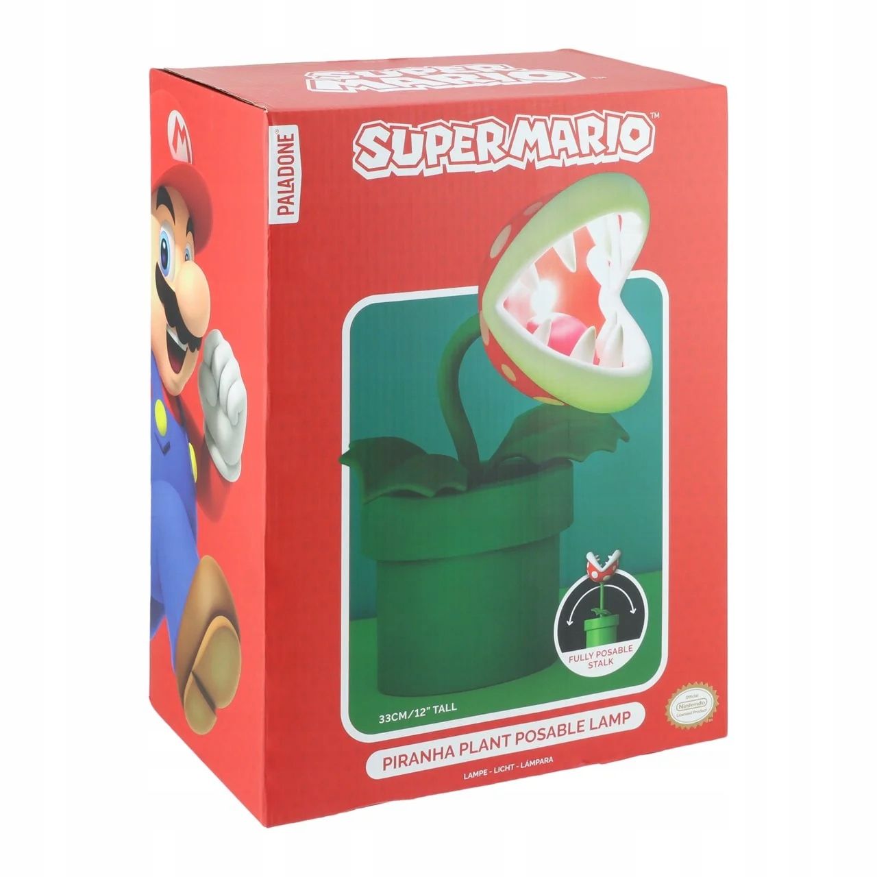 Piranha Plant Lampka Biurkowa Mario