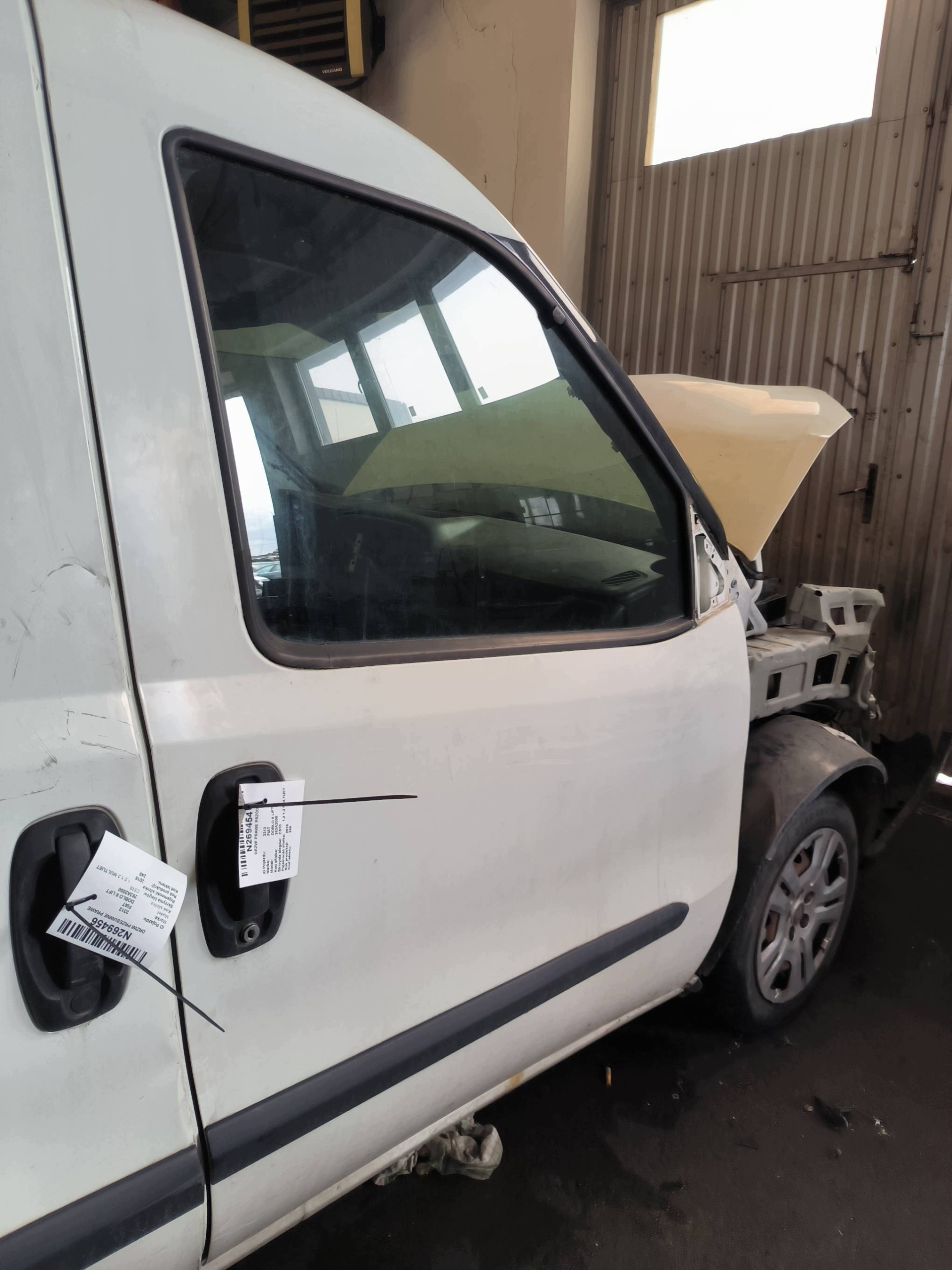 door right front FIAT DOBLO II LIFT