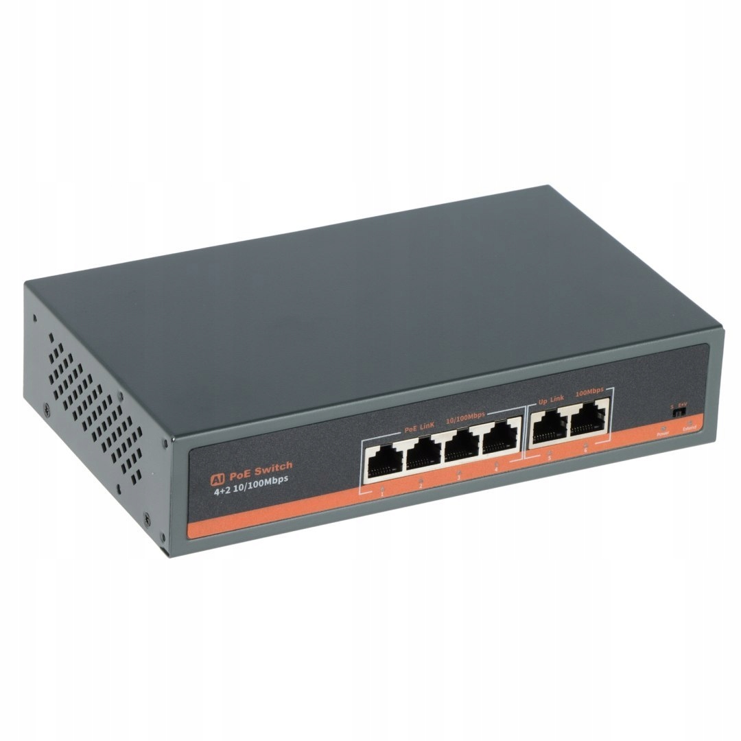 Switch Poe APTI-POE0402-60W-ECO 4-PORTOVÝ