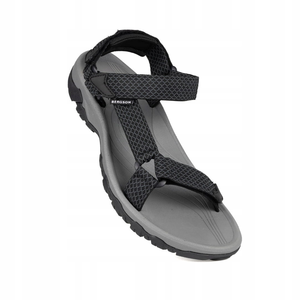 Sandały trekkingowe męskie Bergson Omo Black 45