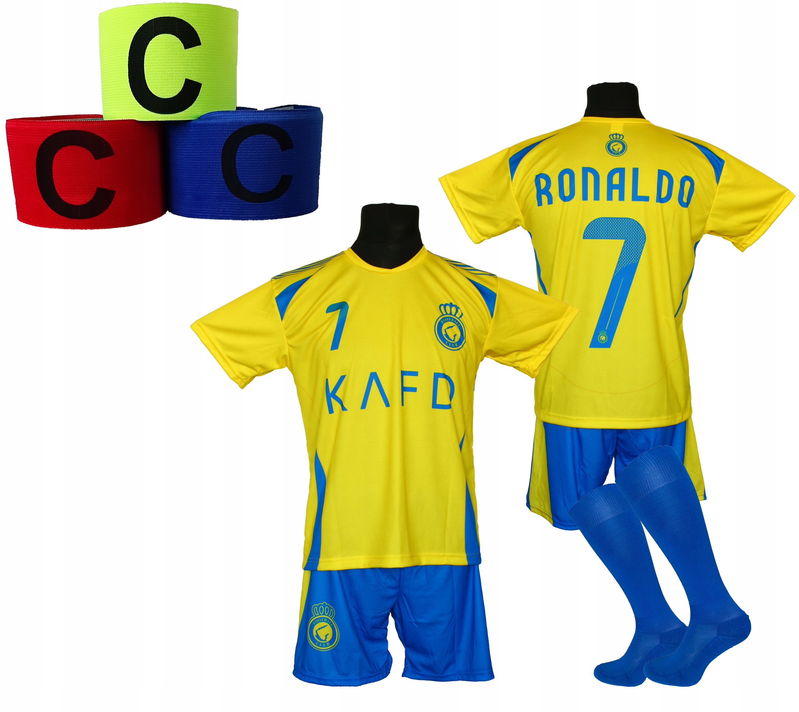 Ronaldo sportovní set fotbalového oblečení Al Nassr r. 164