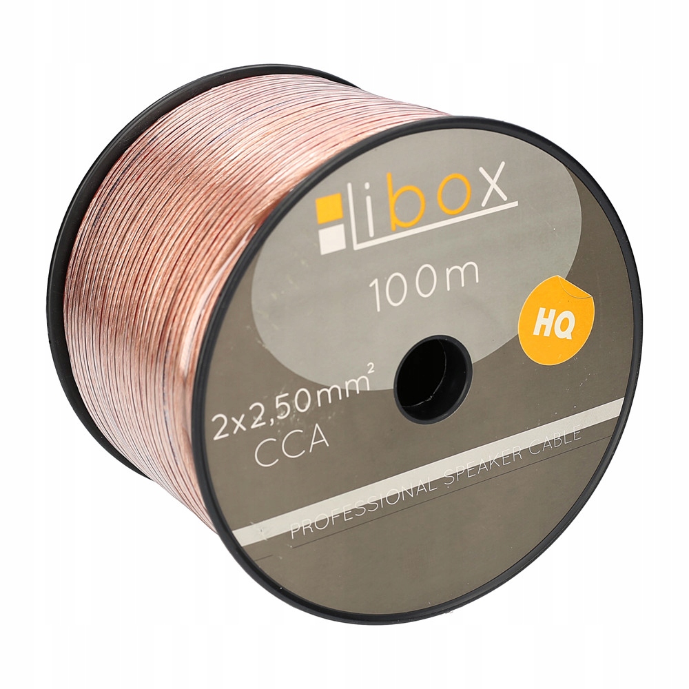 

Libox Kabel Przewód Głośnikowy 2x2,5mm Cca Hq 10M