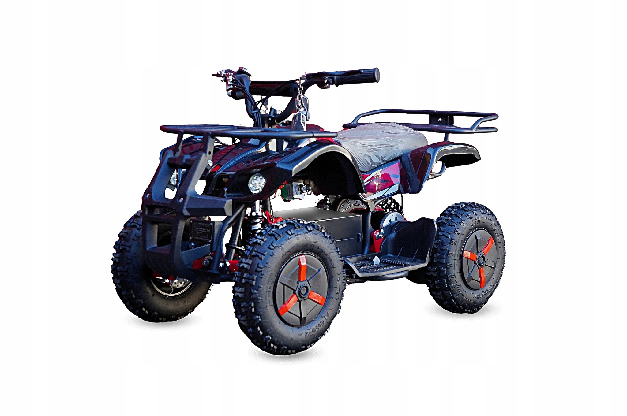 Mini Quad Elektryczny Hammer 1000W Duży Led Wsteczny bieg piloty kontroli