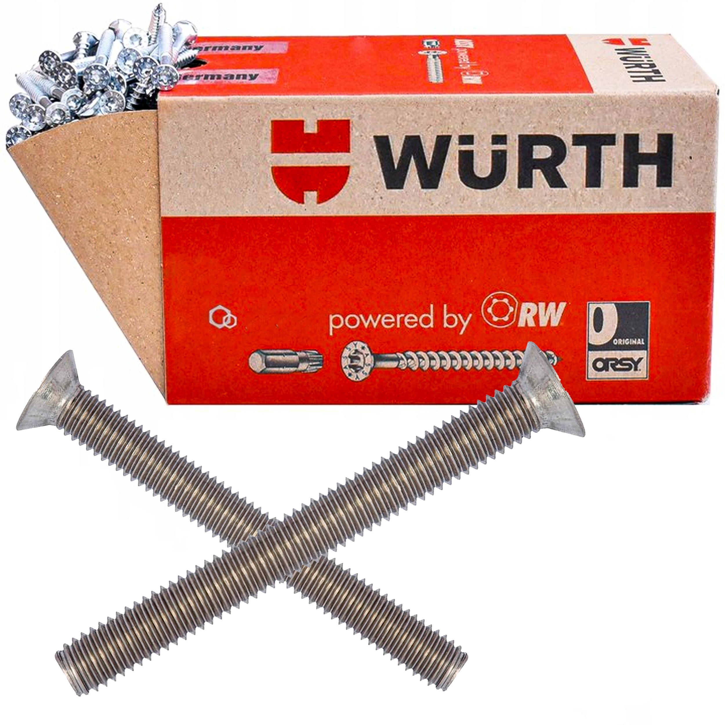 Šrouby Šroub Metrický Se Zápustnou Hlavou H M5X40 200ks Wurth