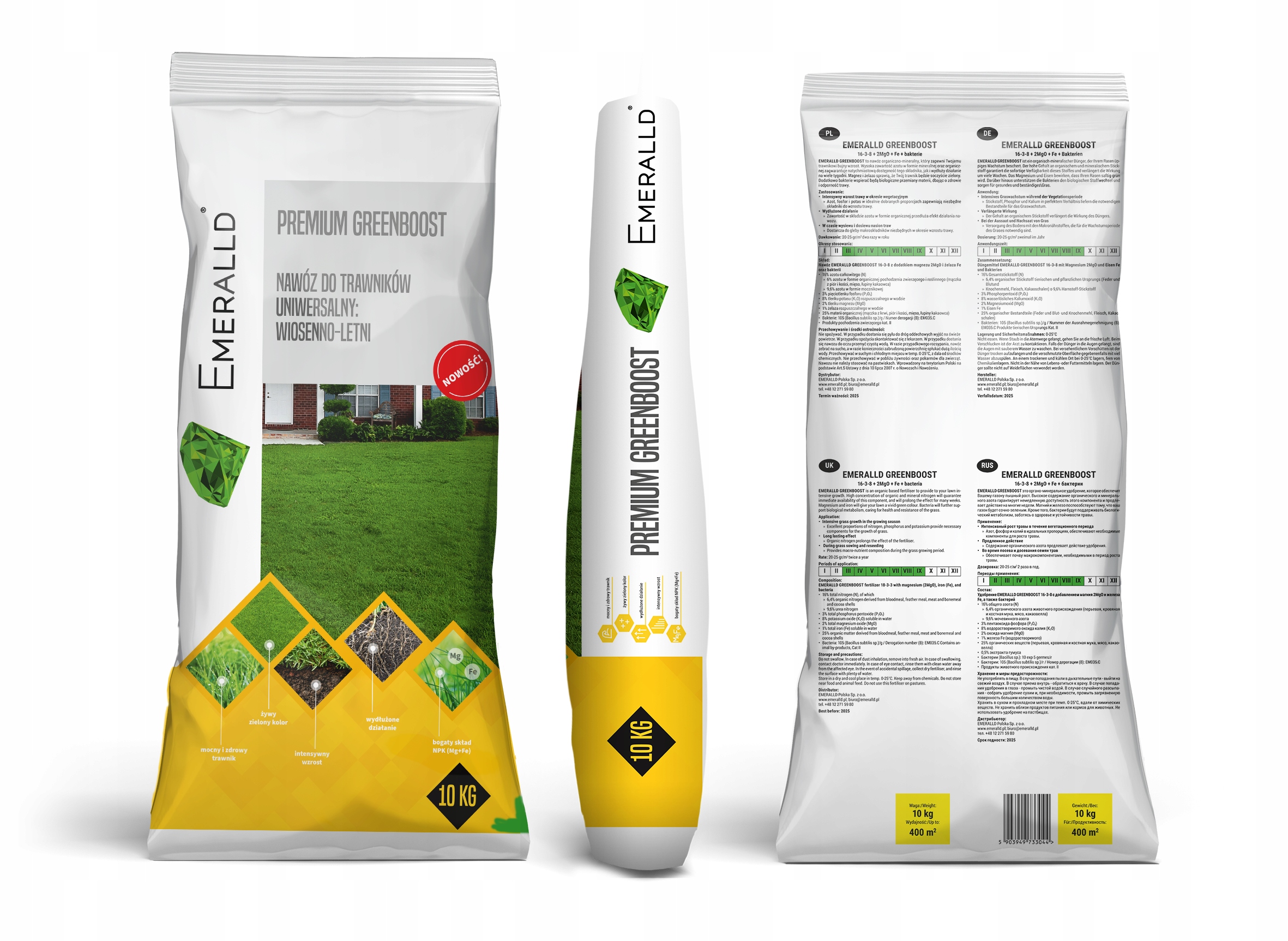 Emeralld Home Nawóz Greenboost 10kg