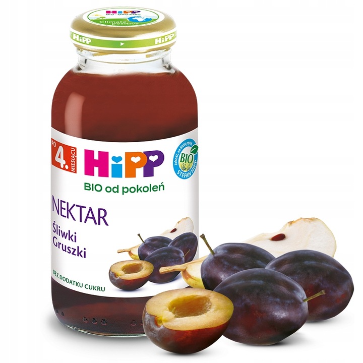 HiPP BIO Nektar śliwki po 4 miesiącu - 200 ml Marka Hipp