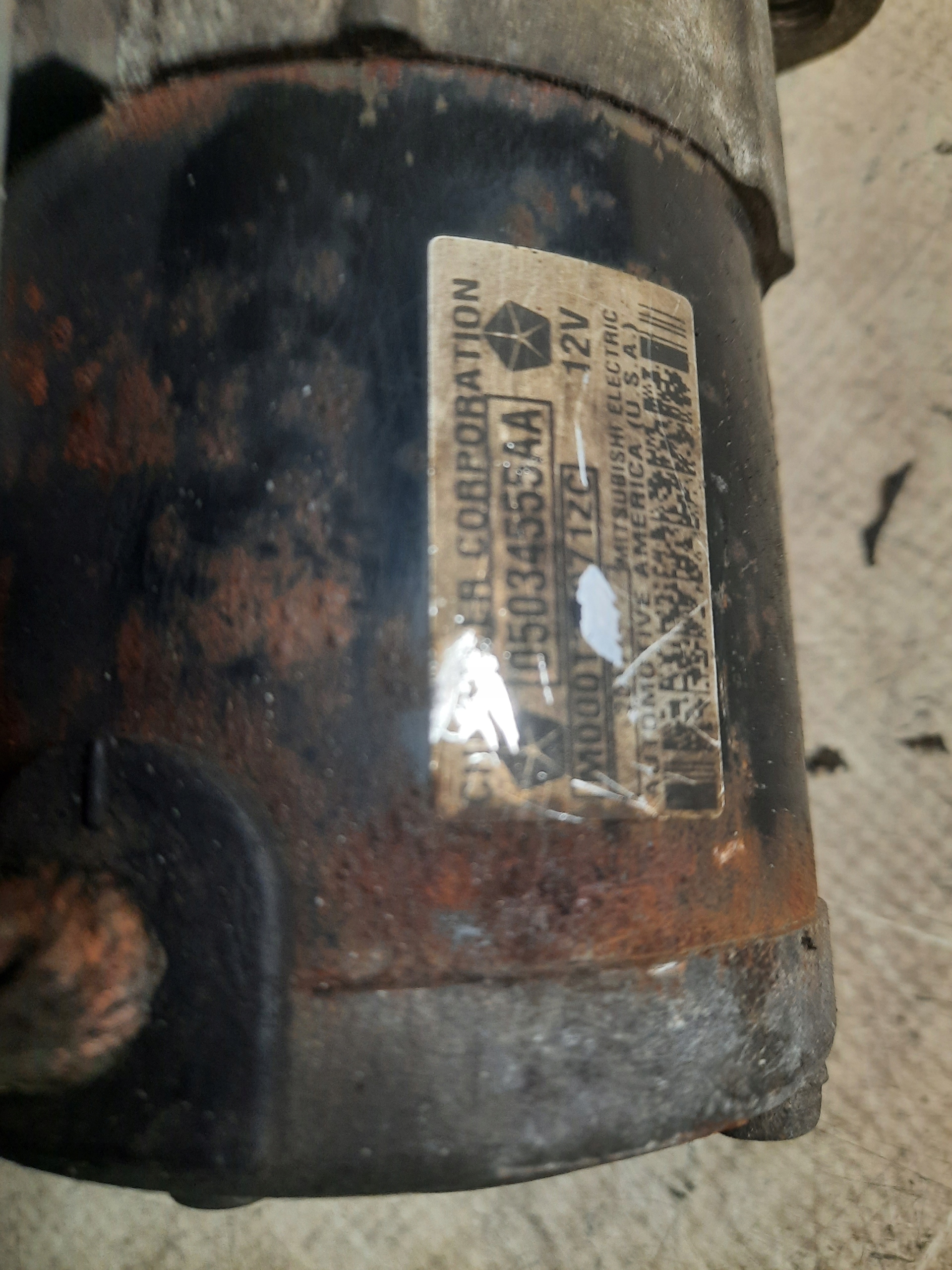 startér Dodge OE 05034555AA
