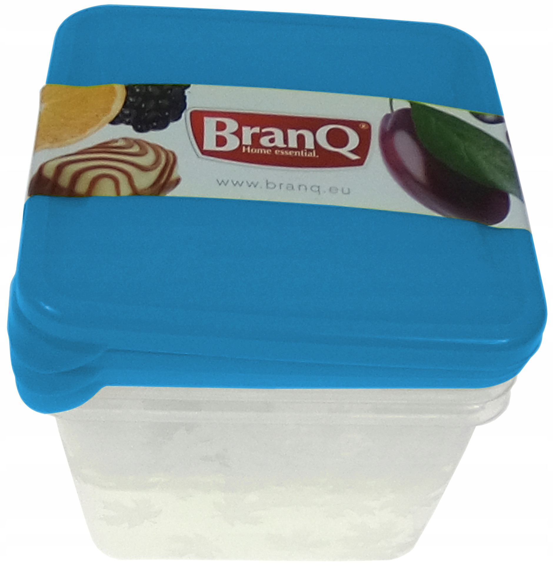 

3 x Pojemnik Organizer Na Żywność kwadrat Branq