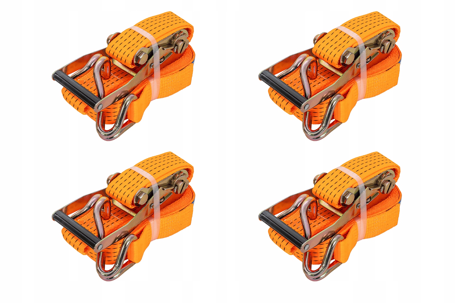 Stahovací pásy pro přepravní přívěs 8M/50mm/5T x4