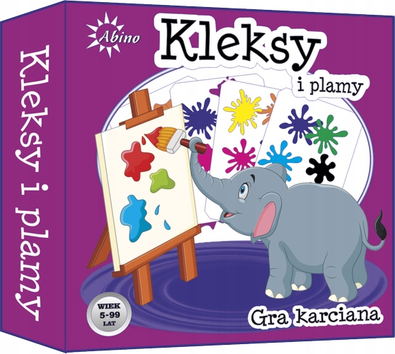 

Gra Zręcznościowa Kleksy I Plamy Karty Abino