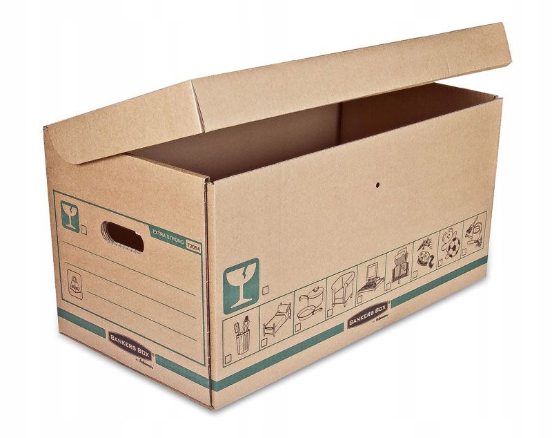 

Wytrzymałe Pudło Extra Strong Duże 1 Szt. Fellowes