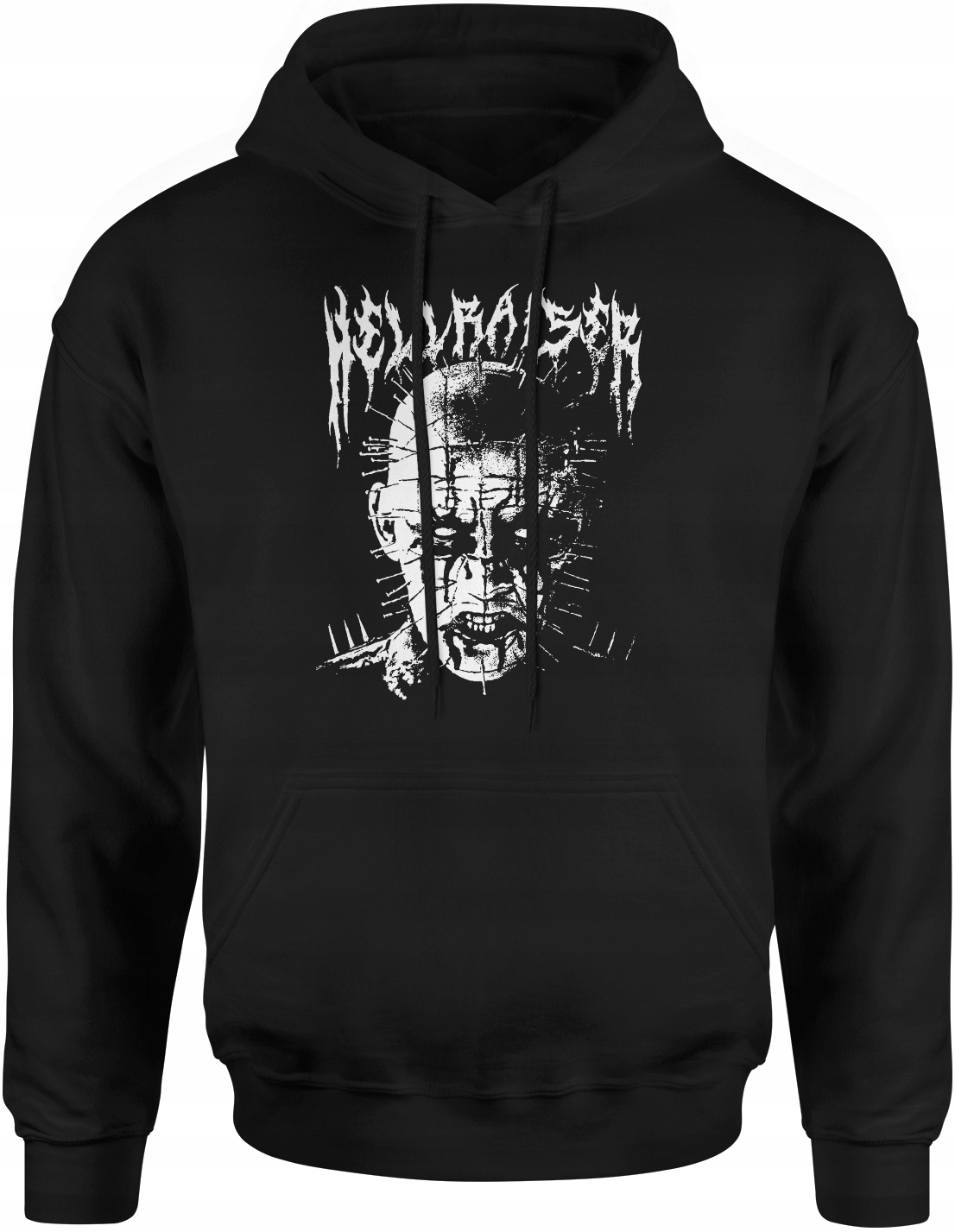

Hellraiser Bluza Męska Pinhead Z Nadrukiem Goth