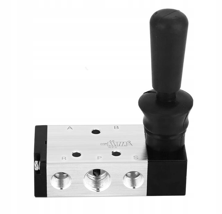 Zawór Pneumatyczny 5/3 powrotem sprężynowym dźwignią monostabilny 3 pozycje