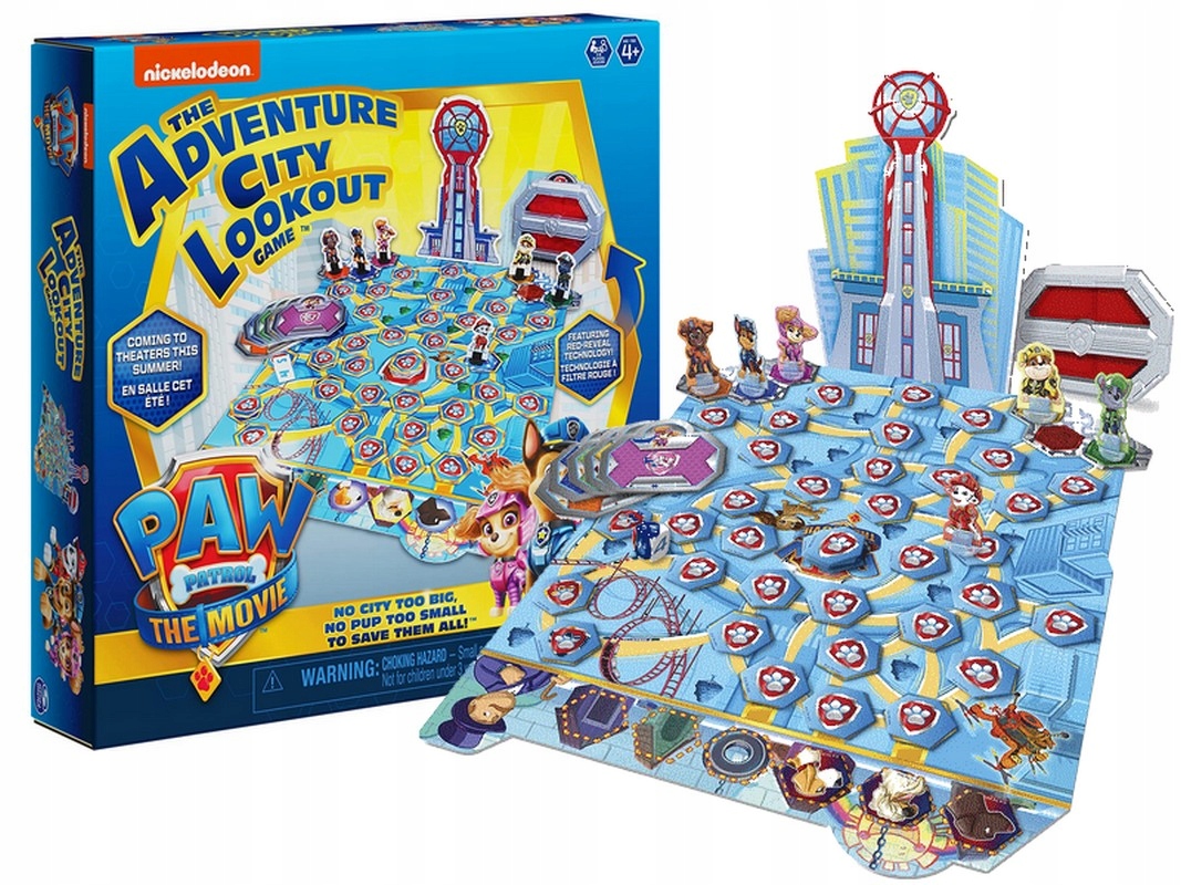 PSI PATROL GRA PLANSZOWA ADVENTURE CITY LOOKOUT