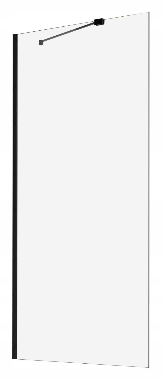 Radaway Modo New Black Pnj 700x1500mm parawan nawannowy jednoczęściowy,