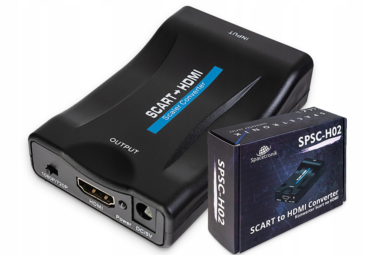 Prevodník SCART na HDMI Spacetronik SPSC-H02