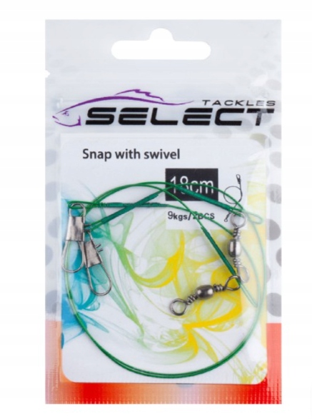 Przypon Select Classic Green Wire 1x7 15 cm 6 kg