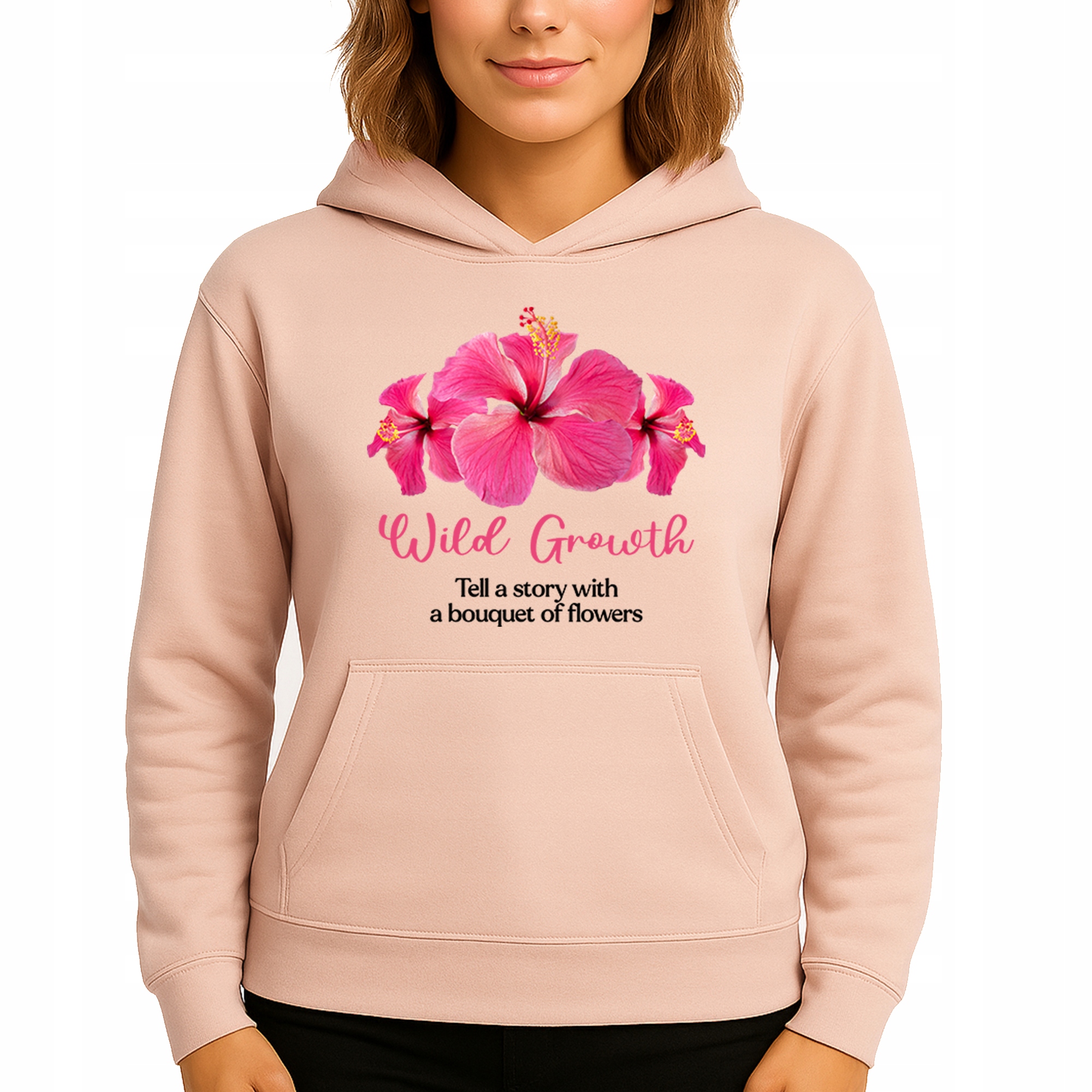 Mikina S Kapucí Hoodie Pech Perfect Bavlněná Módní Wild Growth S