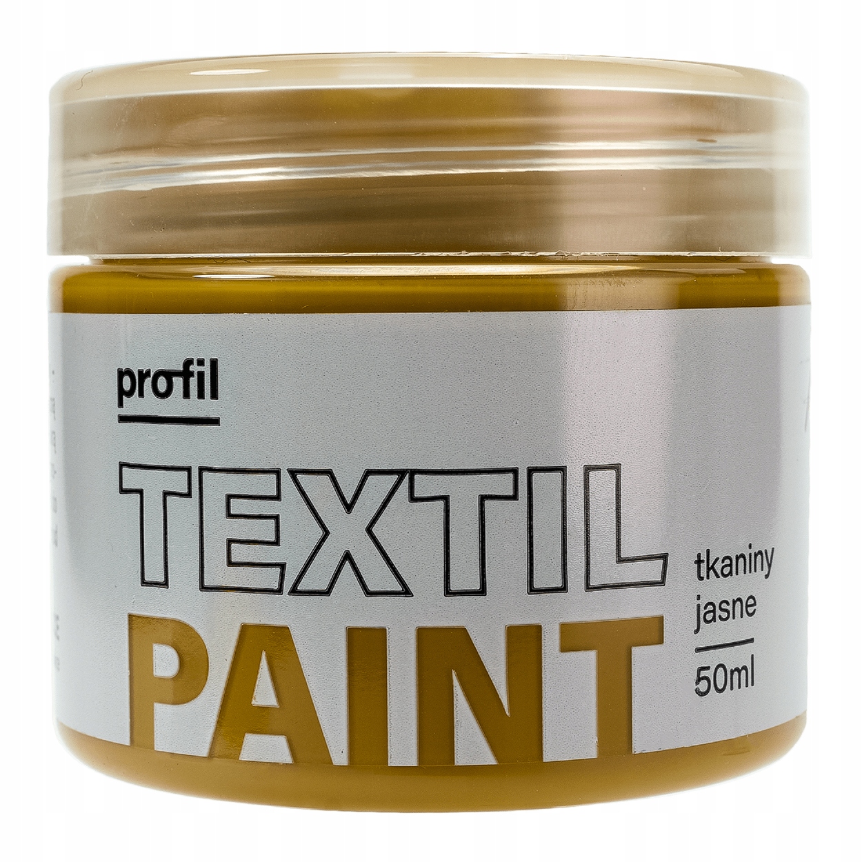 Farba do tkanin jasnych PROFIL 50ml Sahara