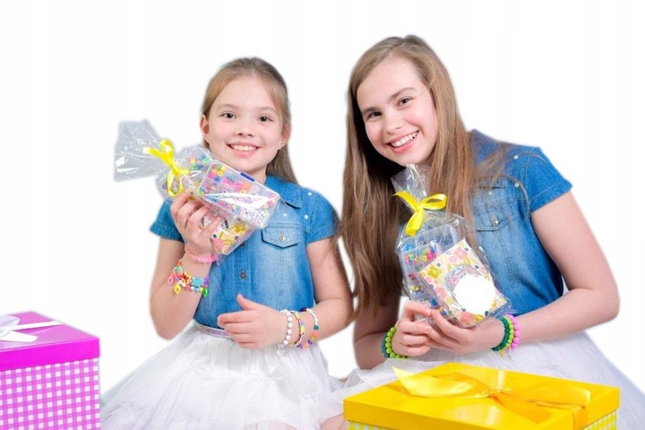 XL MOTYL ZESTAW KORALIKÓW DO ROBIENIA BRANSOLETEK DLA DZIEWCZYNKI PREZENT Bohater brak