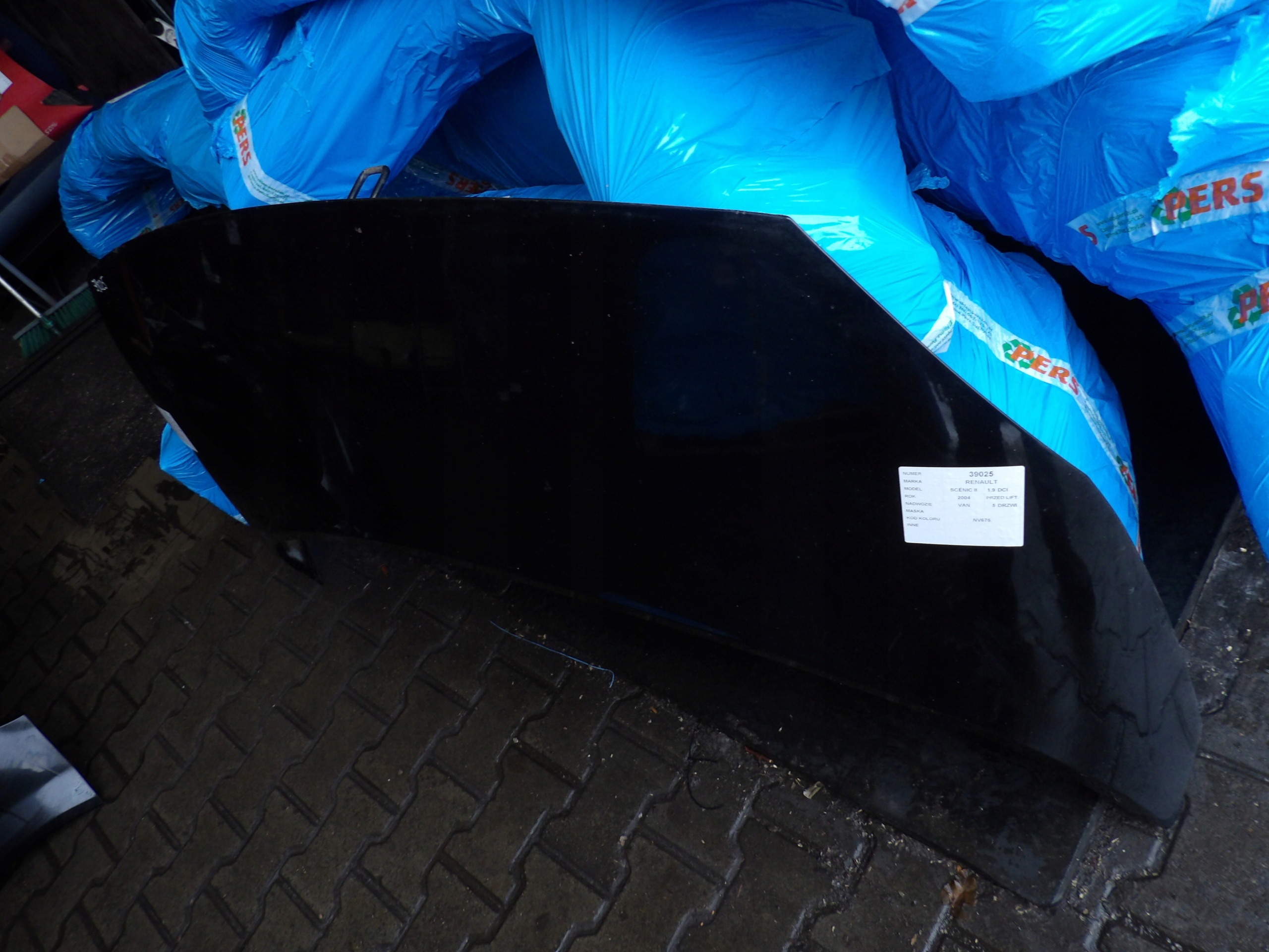 Renault Scenic II bonnet lak. NV676