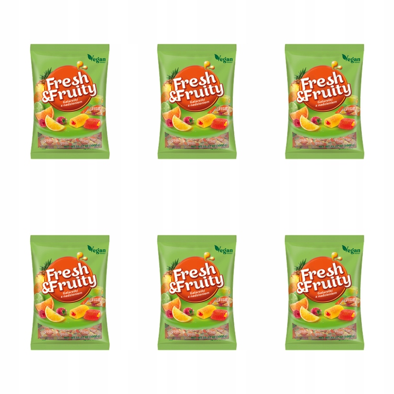 Wawel galaretki Fresh & Friuty 1 kg X6