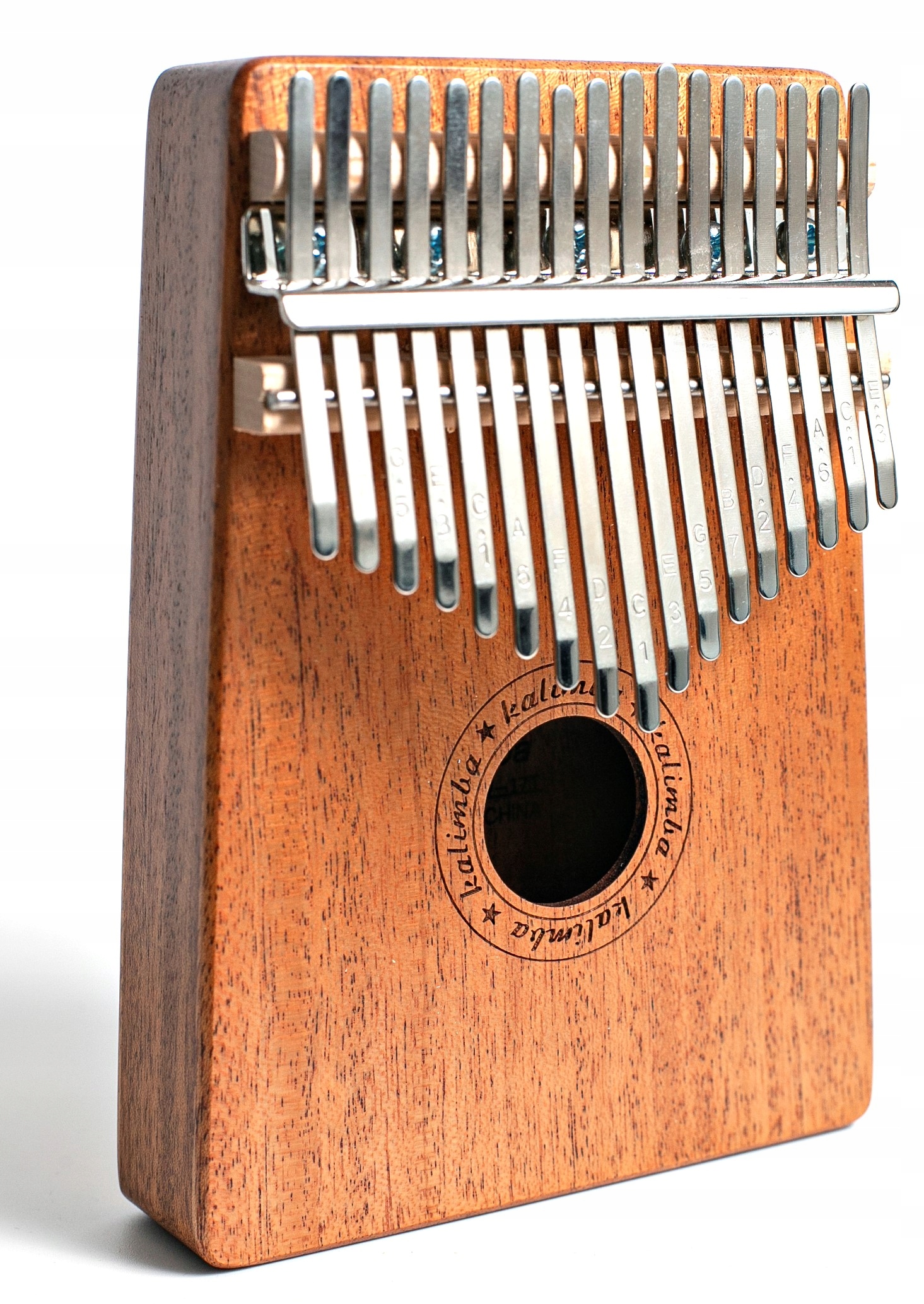 KALIMBA INSTRUMENT AFRYKAŃSKI PIANINO ZANZA MBIRA Kod producenta W-17T